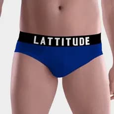 Kit 06 Cueca Slip Modelo Tradicional Microfibra Adulto Lattitude