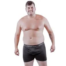Kit 10 Cuecas Box Boxer Plus Size EXGG Microfibra Adulto