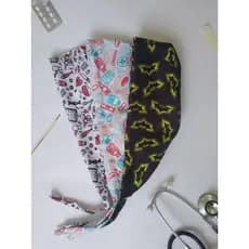 Touca/gorro cirúrgico de amarração
