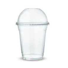 50 Copos PP com tampa bolha PET de 440 ml