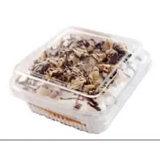 100 un Embalagem Pote Doce Quadrado 200 ml G650 Galvanotek Premium