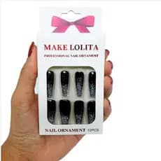 Unhas Postiças AutoColantes Bailarina Alongada - Make Lolita