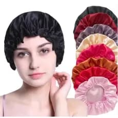 Touca de Cetim Anti-Frizz.