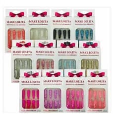 Unhas Postiças AutoColantes Bailarina Alongada - Make Lolita.