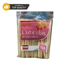Kit 100 Palitos Cutícula/Unha Manicure ou Kit com 200 ou 500 unidades