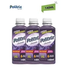 Essência Concentrada Lavanda Politriz 140ml Rende 20L Bactericida