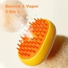 Escova Para Gatos E Cães A Vapor 3 Em 1 Pente Steam-Autolimpante Escova Vaporizador Pente de Remoção