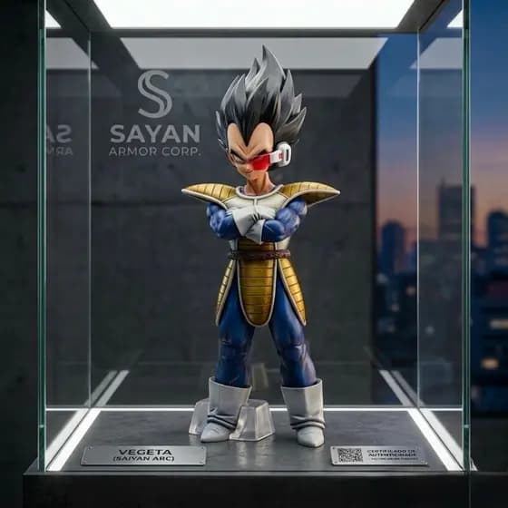 Vegeta Action Figure Dragon Ball Z 24cm Bandai Saga Sayajin Banpresto
