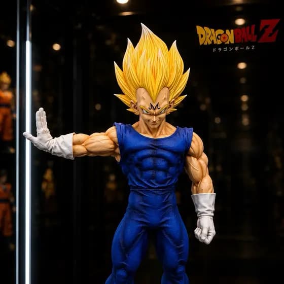 Majin Vegeta Super Sayajin Action Figure 26Cm Oozaru Gohan Ball Z Bandai