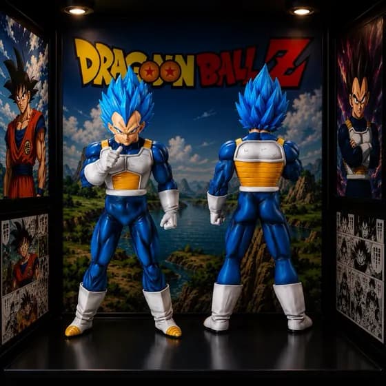 Action Figure Vegeta Super Sayajin Blue 29Cm Dragon Ball Z Banpresto