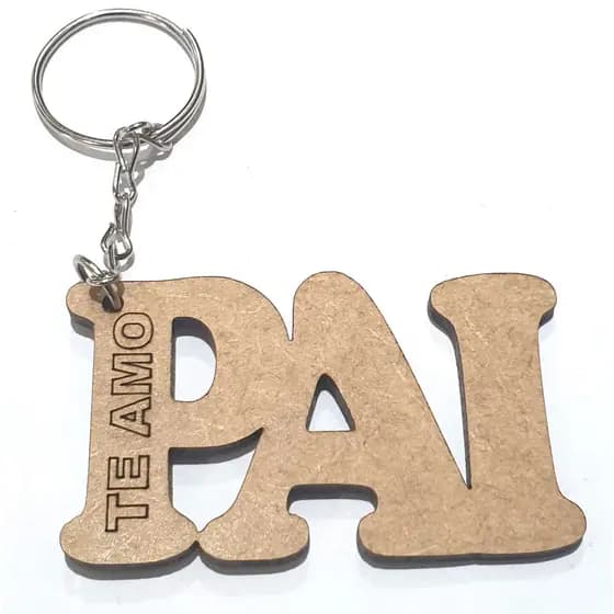 25 chaveiro pai lembrancinha dia dos pais