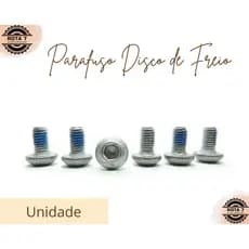 Parafuso Disco Freio Fixação Rotor Aço Bicicleta MTB Bike - 6 12 18 24 Unidades
