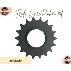 Pinhão Catraca Roda Livre 18 Dentes Freio Contra Pedal Fixa Bicicleta MTB Bike - Velamos