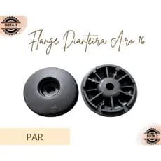 PAR Flange Dianteira Roda Aro 16 Nylon Plástico Bicicleta Infantil Bike  - Wester