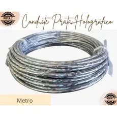 Conduíte Prata Holografico Teflon Conduite Cabo Freio Marcha - Bicicleta MTB Bike
