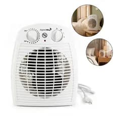 Aquecedor Elétrico Portátil Termoventilador Quarto Sala Escritório Ar Quente Potente 110V Ou 220V