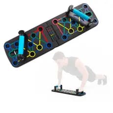 Prancha Fitness Suporte Apoio Para Flexão De Braço até 200Kg Treino Livre Peito Costas Ombro Tríceps