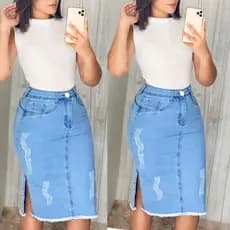 Saia Jeans
