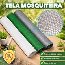 Tela Mosqueteira de Alta Resistência em PEAD – Ideal para Cultivo e Proteção de Ambientes
