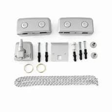 Ferragens Kit 07 para Janela Basculante Grande V/A – Completo e Resistente