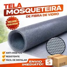 Tela Mosqueteira Fibra de Vidro Anti-chamas Anti-Inseto Ventilação e Proteção