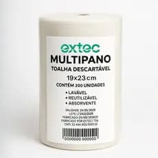 200Un Toalhas Descartáveis rolo 19x23  Multipano Wiper Limpeza Reutilizável Lavável Absorvente