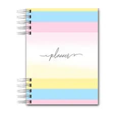Agenda Planner Permanente Capa Dura A5 Cores