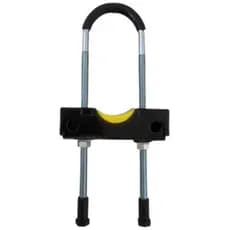 Kit Suporte Parafuso Abraçadeira Cadeirinha Baby Bike U Grande 20 Cm
