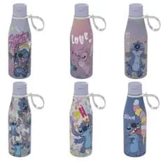 Kit 12 Garrafas Abre Fácil 530ml Stitch Lembrancinha