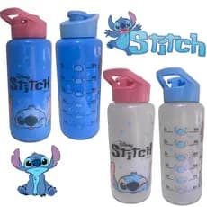 Garrafa Squeeze Stitch tampa abre fácil e alça 1L