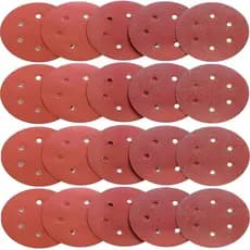 30 X Lixas Disco Grão 9 Polegadas 225mm 6 Furos Lixadeira Politriz Oficina Parede Teto Auto Pro