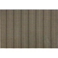 Kit Jogo Americano 4 Peças 45x30cm Textilene Tropical Marrom