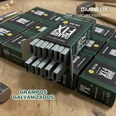 Grampo Industrial 92/30 Galvanizado DAARB FIX – 2.500 Unidades