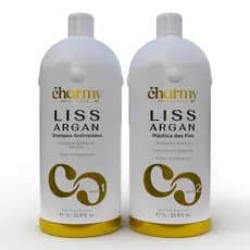 Escova Progressiva Liss Argan Charmy Step 1 e 2