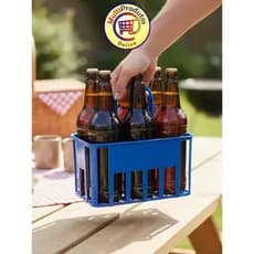 Porta Cerveja Litrão 1000ml ou 600ml Squeeze Cesta Para 6 Unidades de Garrafas