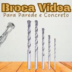 Broca De Videa Para Parede Concreto Vídea 5mm 6mm 8mm 10mm  Vídea Promoção