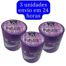 Modelador de Cachos Gel Pierry Lohan 500g 3 unidades