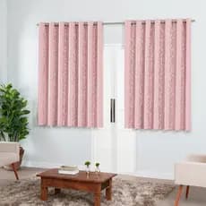 Cortina Jacquard Sala E Quarto 2 80 X 1 70 (L x A) Janela Sala e Quarto