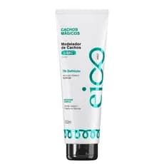 Eico Professional Leave-in Creme Tratamento Modelador de Cachos Mágicos Proteção Térmica Filtro UV 250ml Cacheados 3ABC