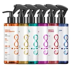 Eico Pro Spray Fluído Leave-in Finalizador Protetor Térmico Filtro Solar Hidratante 0% Frizz 200ml