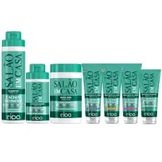 Kit Eico Cachos Definidos Shampoo 800ml Condicionador 450ml Máscara 1Kg Manteiga 140ml Modeladores