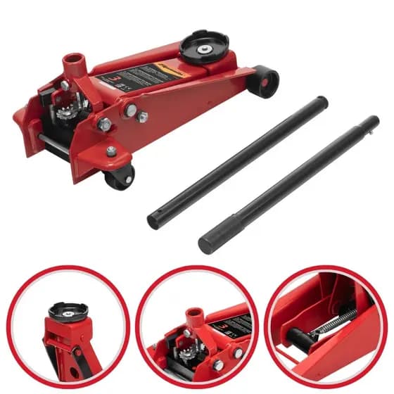 Macaco Hidráulico Carro Jacaré 3 Toneladas Sparta Profissional Jacarezinho 3t Automotivo 130 a 465mm