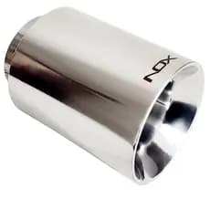 Ponteira Esportiva Inox Tsr 3,5 Reta Polegadas Chapa Dupla Polida