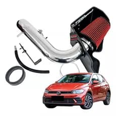Intake Inox Filtro De Ar Esportivo Vw Nivus Polo T-cross Virtus 1.0 Tsi 2022+