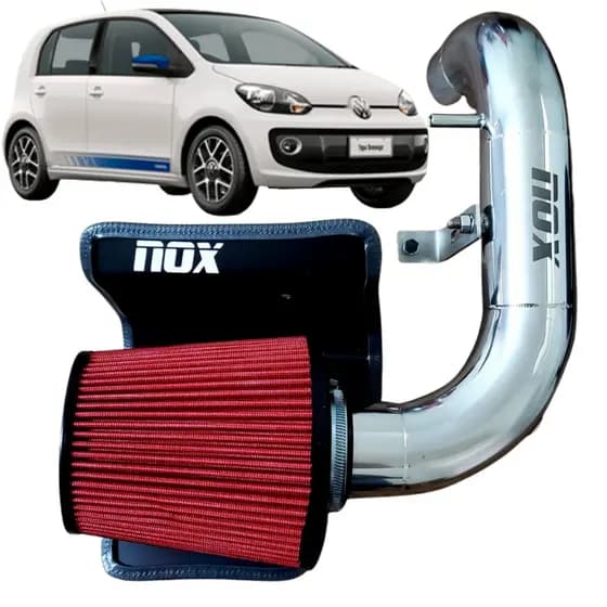 Kit Intake Inox Stage 2 Nox + Filtro Esportivo Vw Up 1.0 Tsi