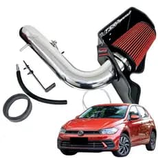 Intake Inox Filtro De Ar Esportivo Vw Virtus Polo Nivus 1.0 Tsi 2022+
