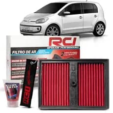 Filtro De Ar Esportivo Vw Up Tsi Race Chrome Rci150 Inbox