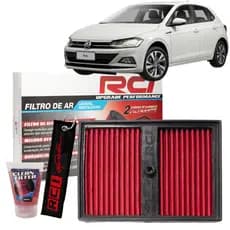 Filtro De Ar Esportivo Vw Virtus Tsi 200 Race Chrome Rci150
