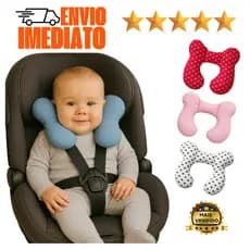 Almofada de Pescoço Bebê com Apoio de Cabeça para Cadeirinha bebe conforto