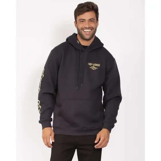 MOLETOM RIP CURL FADE OUT HOOD